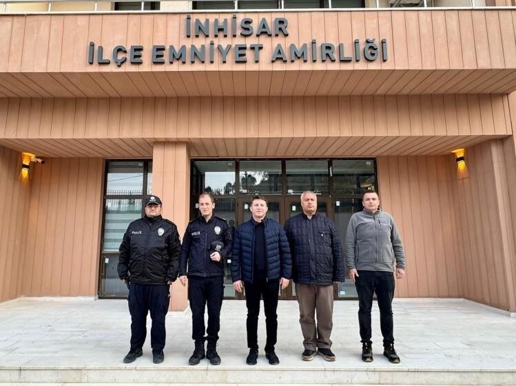Bilecik İl Emniyet Müdürü Erdem Çağlar, Bilecik’in İnhisar ilçesinde yapımı