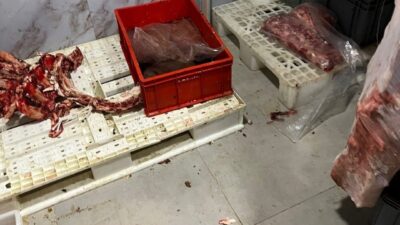 Sakarya’da yapılan gıda denetimlerinde hijyen kurallarını ihlal ettiği belirlenen bir