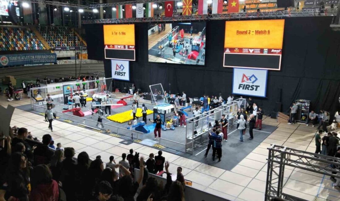 İzmit, bu yıl FIRST Robotics Competition (FRC) sahnesine çıkan güçlü