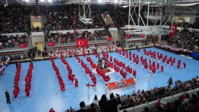 Kastamonu’da 23 Nisan Ulusal Egemenlik ve Çocuk Bayramı çocuklar tarafından