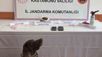 Kastamonu’da jandarma ekiplerince gerçekleştirilen uyuşturucu operasyonunda gözaltına alınan 3 şüpheli