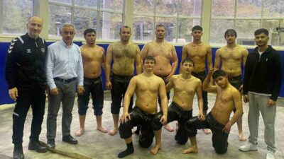 Körfez Gençlerbirliği Yağlı Güreş Takımı, yeni sezon hazırlıklarına başladı. 13