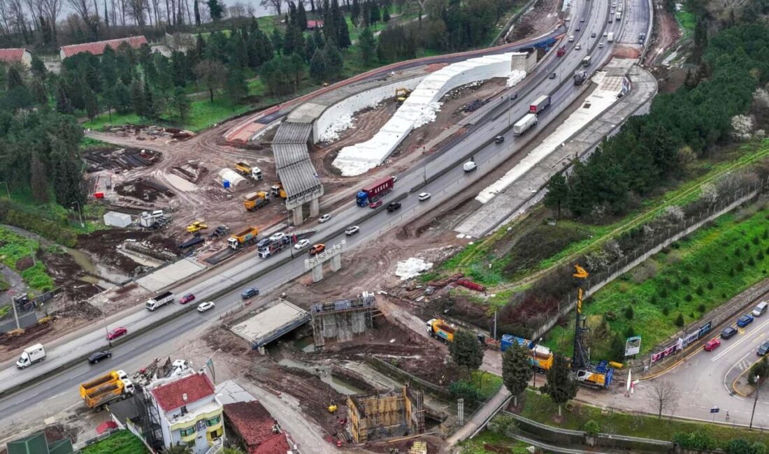 Kocaeli Büyükşehir Belediyesi tarafından kentin doğu yakasında son 6 ayda
