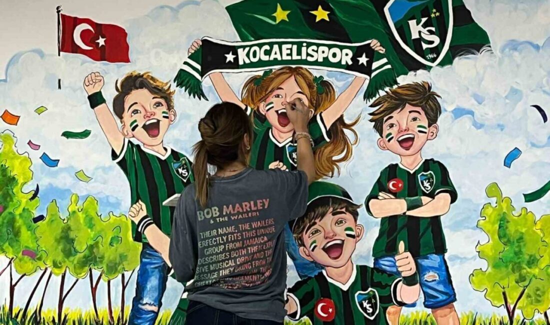 Kocaeli Güzel Sanatlar Lisesi öğretmen ve öğrencileri, Kocaeli Stadyumu Seremoni