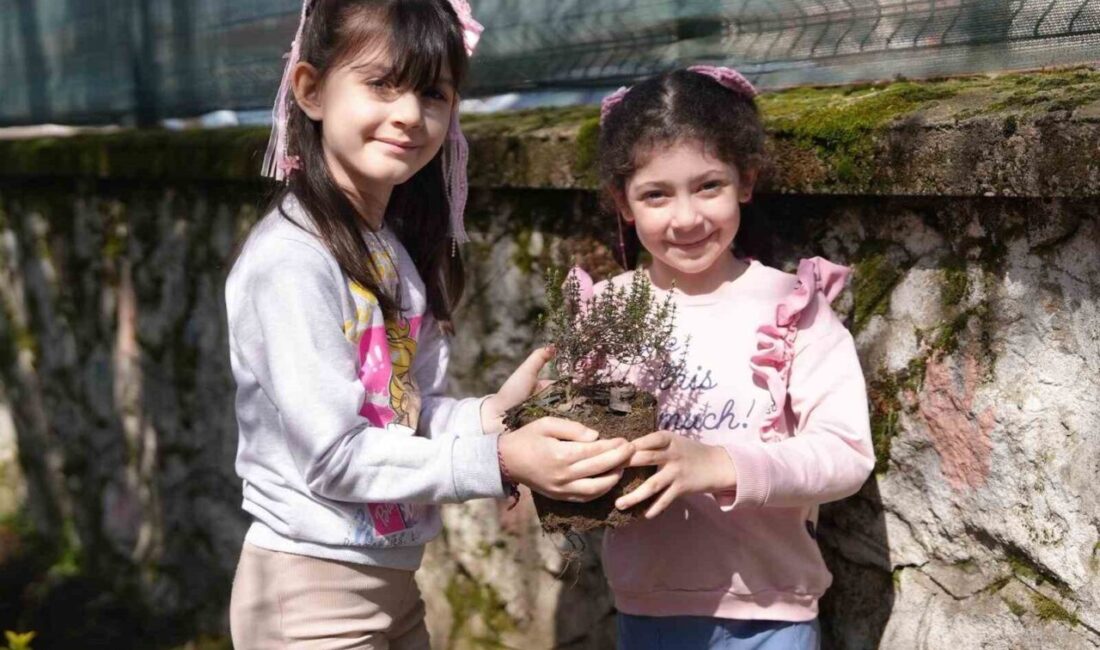 Düzce Belediyesi Park ve Bahçeler Müdürlüğü, hazırladığı proje kapsamında çocuklara
