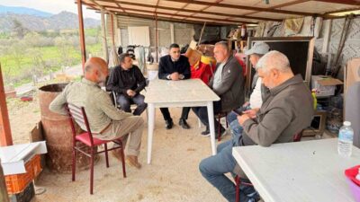 Bilecik’in Osmaneli ilçesinde yangınlarından etkilenen vatandaşların geçici barınma alanları incelendi.