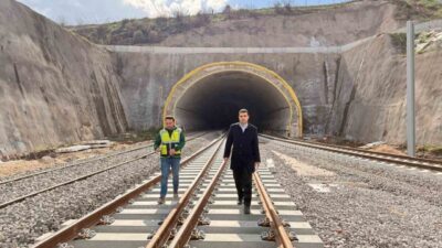 “Osmaneli-Bursa-Bandırma Yüksek Hızlı Tren (YHT) Hattı Projesi” kapsamında yürütülen çalışmalar,