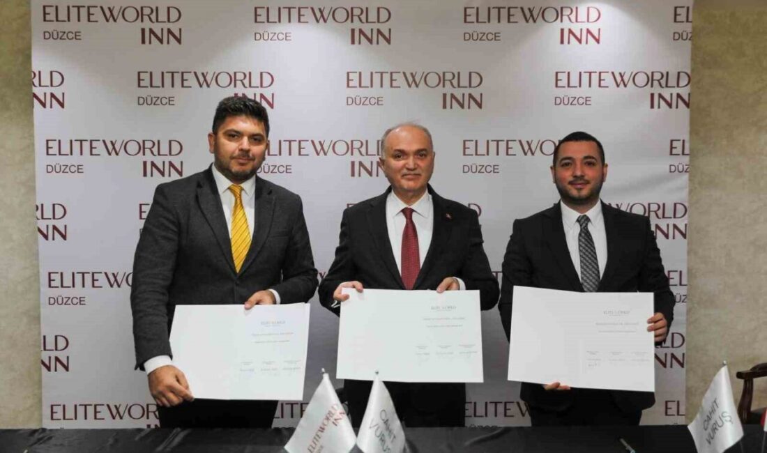 Düzceli iş insanı Cahit Vuruş tarafından hayata geçirilecek ‘Elite World