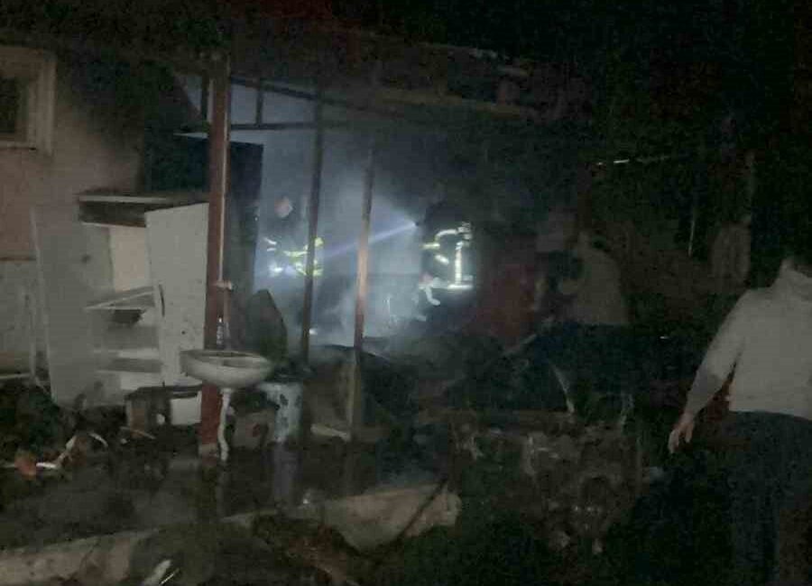 Kastamonu’nun Cide ilçesinde kömür kazanı ve tüp patlaması sonucu villada