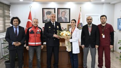 DÜZCE(İHA) – Düzce’de anlamlı bir ziyaret, Türk Polis Teşkilatı’nın 181.