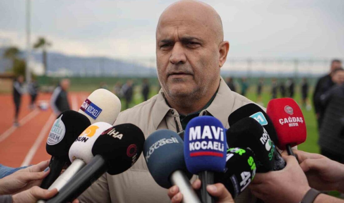 Kocaelispor Kulübü Başkanı Recep Durul, Trendyol Süper Lig’in 29. haftasında