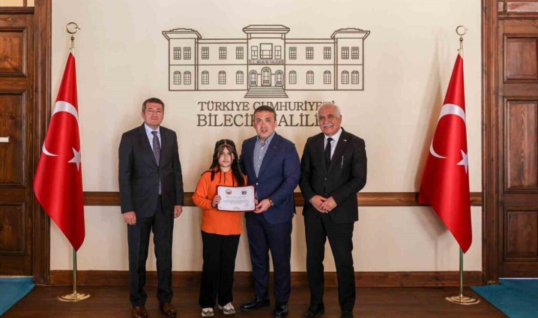 Bilecik Valisi Faik Oktay Sözer, ’Sağlıklı Nesil Sağlıklı Gelecek’ yarışmasında