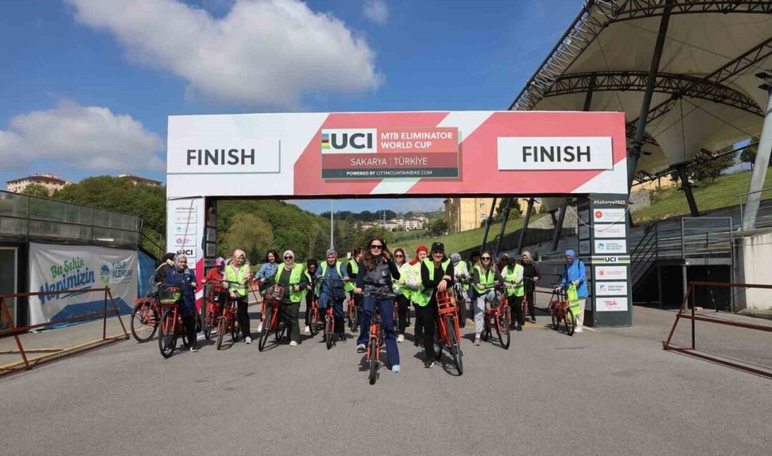 Sakarya Büyükşehir Belediyesi’nin Ayçiçeği Bisiklet Vadisi’nde düzenlediği “Sağlıklı Yaşamın Desteklenmesi”
