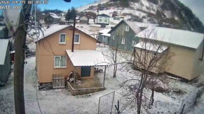 Sakarya’da nisan ayında yüksek kesimlerde kar yağışı etkili olurken, kent