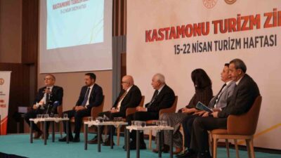 Kastamonu’da düzenlenen Turizm Haftası etkinlikleri kapsamında gerçekleştirilen panelde konuşan Sinema