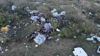 Bilecik’te kimliği belirsiz kişi ya da kişiler, tarihi geçmiş yüzlerce