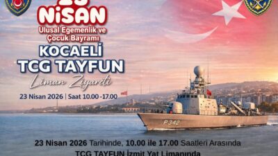 Kocaeli’de 23 Nisan Ulusal Egemenlik ve Çocuk Bayramı kutlamaları kapsamında