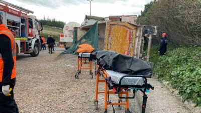 TEM Otoyolu’nun Kocaeli geçişinde aralarında LPG tankeri ve tırların da