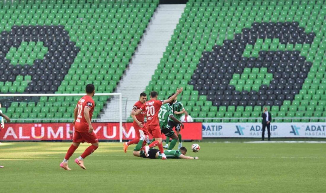 Trendyol 1. Lig’in 37. haftasında Sakaryaspor, konuk ettiği Çorum FK’ya