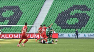 Trendyol 1. Lig’in 37. haftasında Sakaryaspor, konuk ettiği Çorum FK’ya