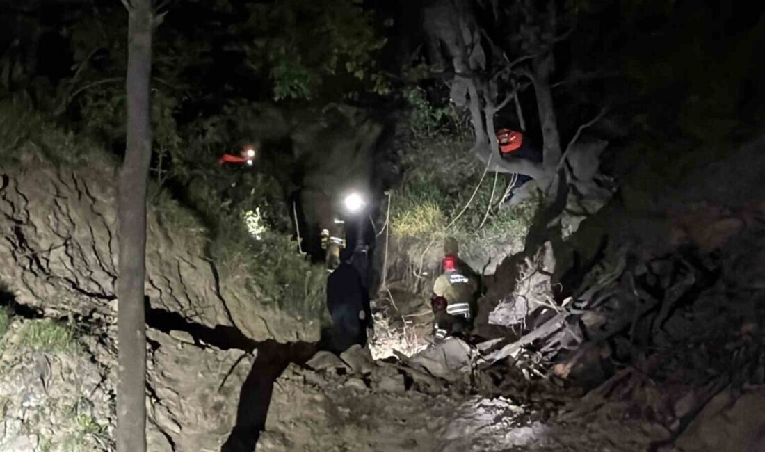 Düzce’de uçuruma yuvarlanan bir kişiyi kurtarmak isteyen iki kişi de