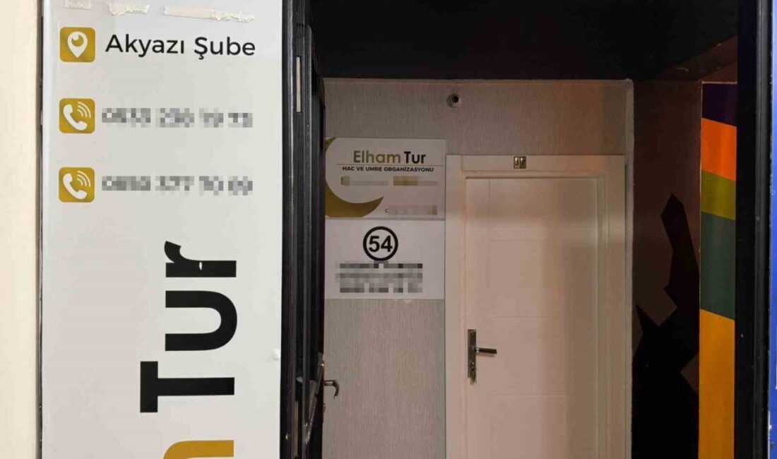 Sakarya’nın Akyazı ilçesinde umre ibadetini yerine getirmek isteyen yaklaşık 200