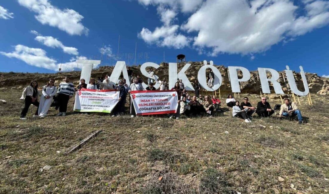 Kastamonu’da eğitim gören üniversite öğrencileri, Kastamonu’nun Taşköprü ilçesinde bulunan ve