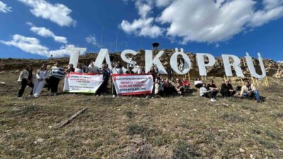 Kastamonu’da eğitim gören üniversite öğrencileri, Kastamonu’nun Taşköprü ilçesinde bulunan ve