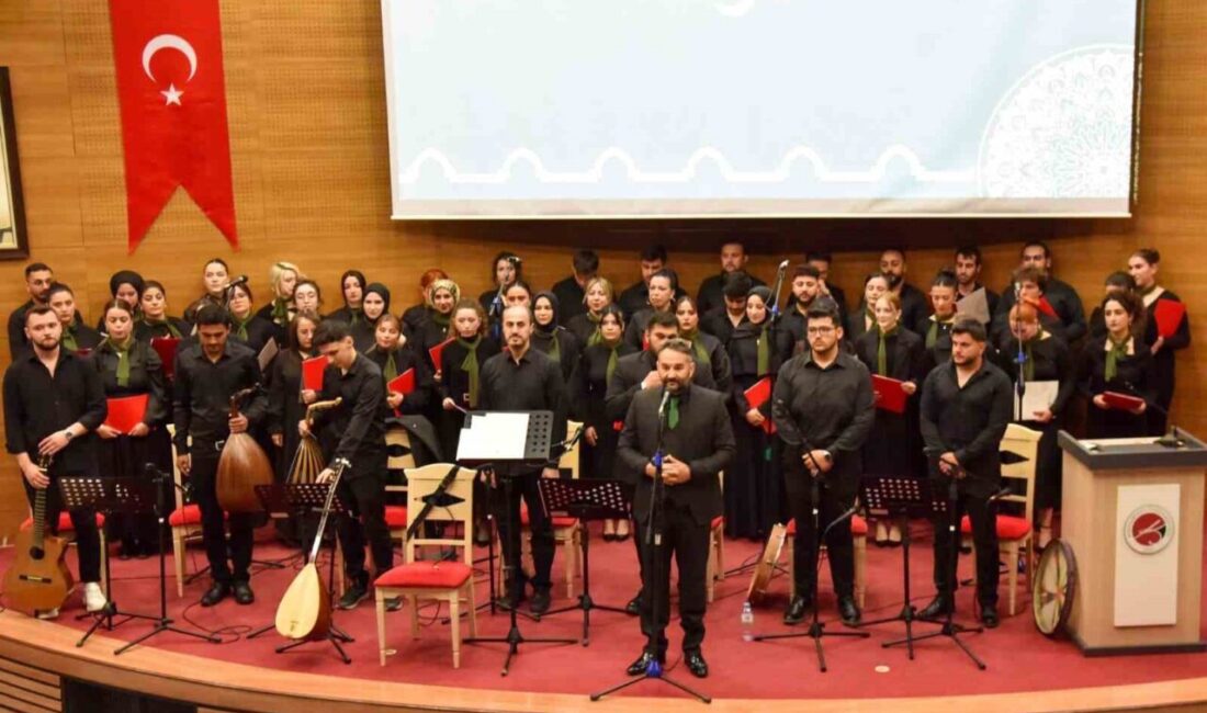 Kastamonu Üniversitesi’nde 40 öğrenciden oluşan koronun 3 aylık çalışmanın ardından