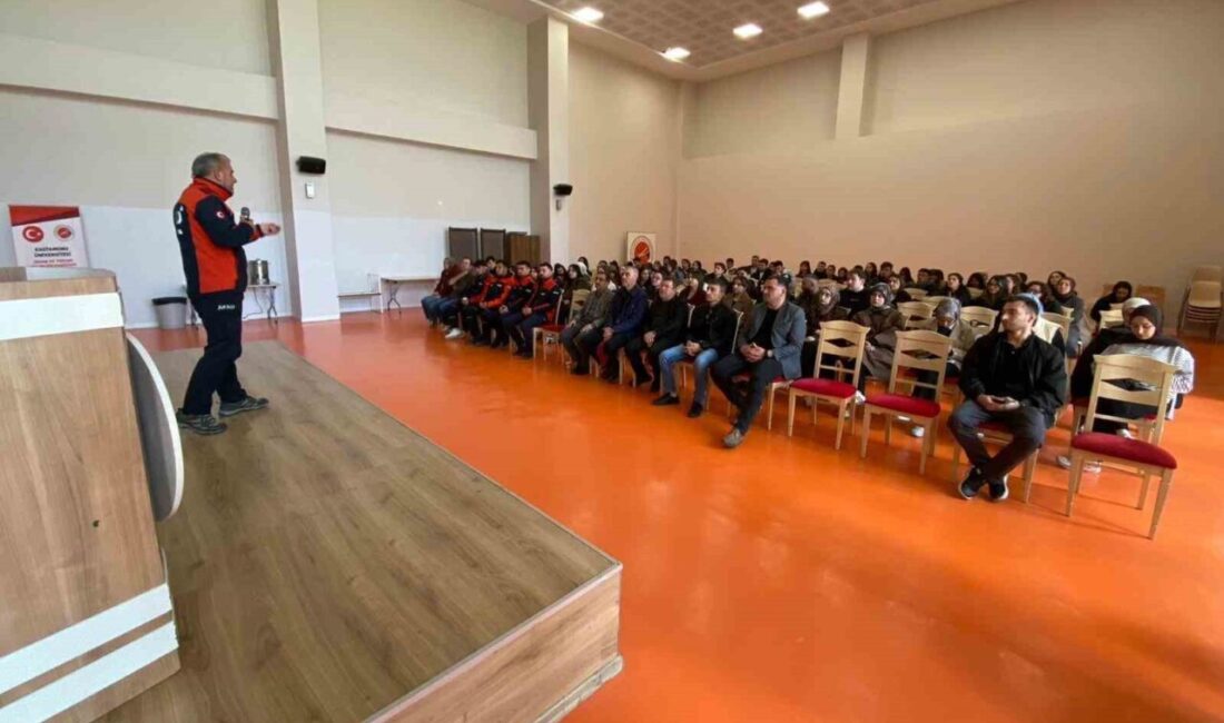 Kastamonu Üniversitesi ve İl Afet ve Acil Durum Müdürlüğü iş