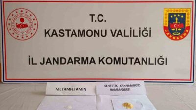 Kastamonu’da jandarma ekipleri tarafından gerçekleştirilen uyuşturucu operasyonlarında gözaltına alınan 1
