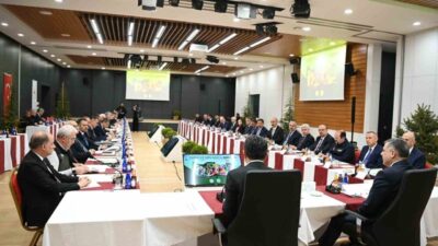 Bilecik Valisi Faik Oktay Sözer Orman Yangınları Koordinasyon Toplantısına katıldı.