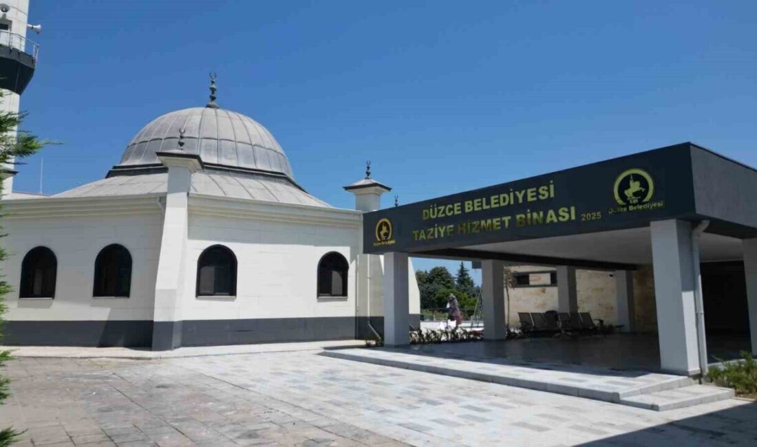 Düzce Belediyesi, cenaze nakil, gasil, mezar hazırlama ve taziye hizmetlerini