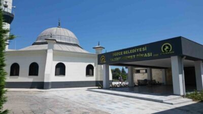 Düzce Belediyesi, cenaze nakil, gasil, mezar hazırlama ve taziye hizmetlerini