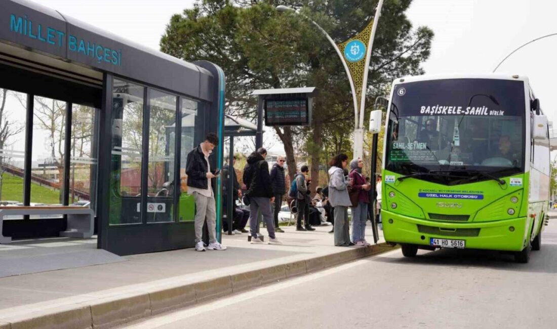 Kocaeli’de toplu taşımada bilgiye erişimi kolaylaştıran Yolcu Bilgilendirme Sistemi ekranlarının
