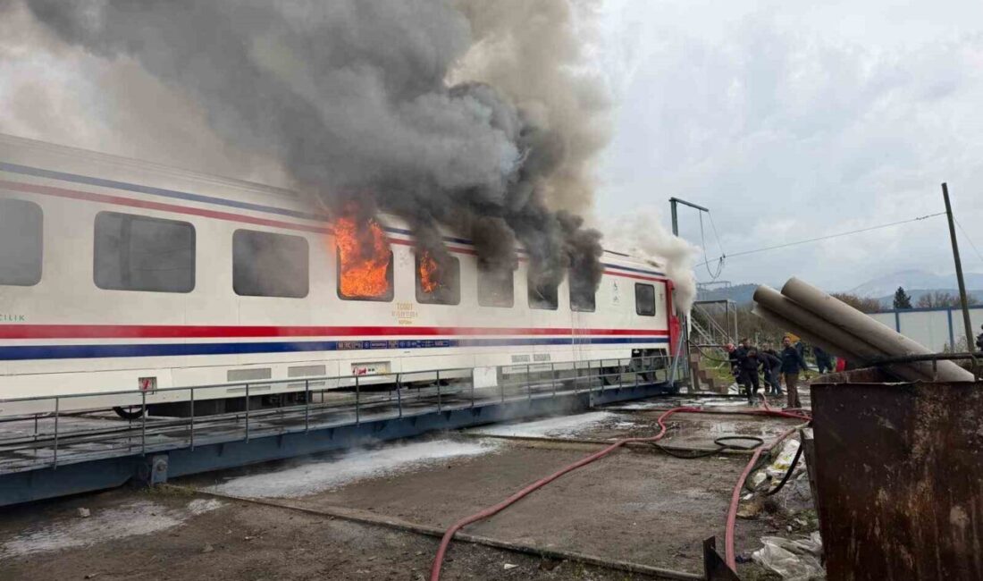 Sakarya’nın Pamukova ilçesinde faaliyet gösteren raylı sistemler fabrikasında yeni üretilen