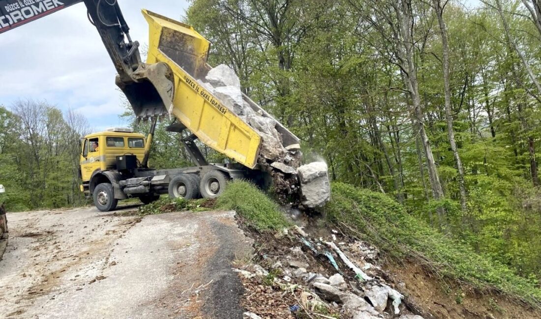 DÜZCE (İHA) – Düzce İl Özel İdaresi, Cumayeri ilçesine bağlı