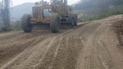 DÜZCE (İHA) – Düzce İl Özel İdaresi ekipleri ilçelerde yaz