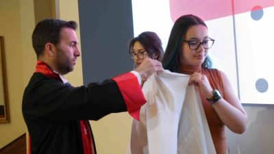 Kastamonu Üniversitesi Veteriner Fakültesi’nde eğitim gören 160 öğrenci, beyaz önlüklerini