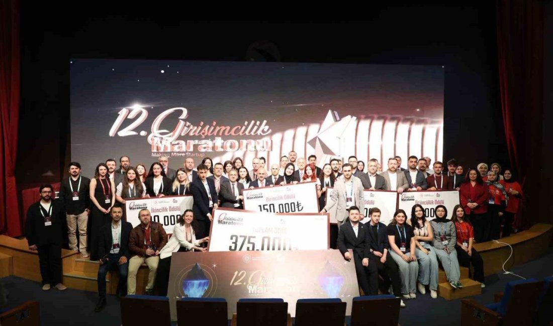 375 bin TL ödül dağıtıldı Düzce Üniversitesi, Düzce Teknopark, Düzce TTO ve Kapsül Kuluçka Merkezi