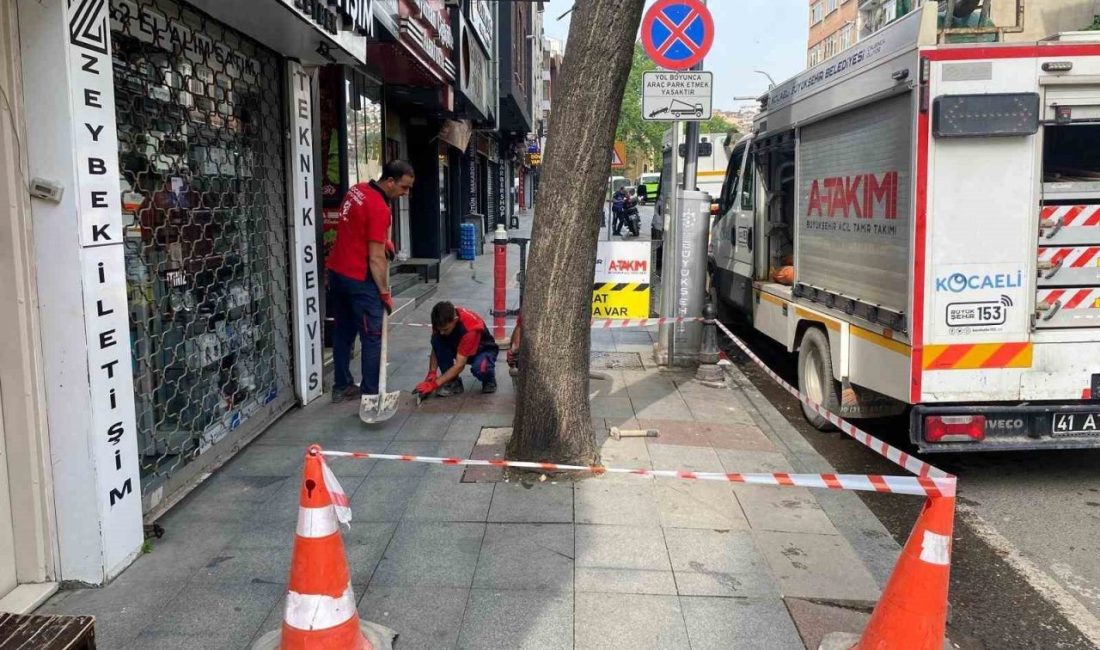 A Takımı bayram mesaisinde Kocaeli Büyükşehir Belediyesi ekipleri, yaklaşan Kurban Bayramı dolayısıyla kent genelindeki