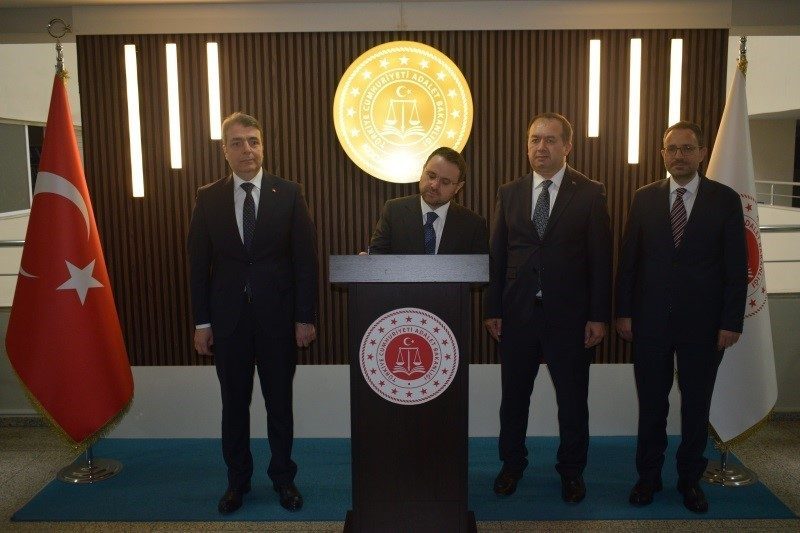 Adalet Bakanı Akın Gürlek ve Bakan Yardımcısı Sedat Ayyıldız, Kocaeli
