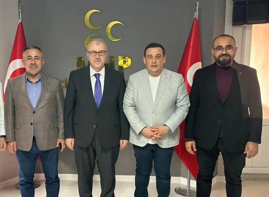 AK Parti’den MHP’ye ’Hayırlı Olsun’ ziyareti AK Parti Bilecik heyeti, Milliyetçi Hareket Partisi (MHP) Bilecik İl