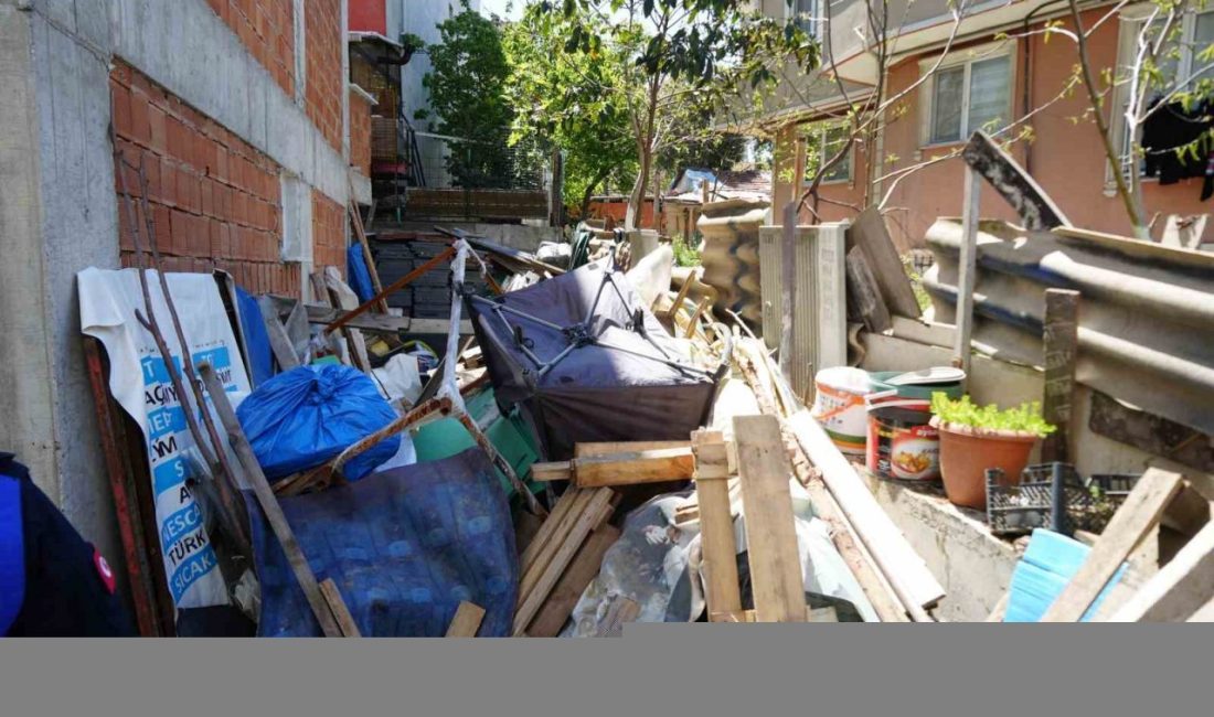 Kocaeli’de emekli vatandaşın yeni yaptırdığı evinin bahçesinde satmak için biriktirdiği