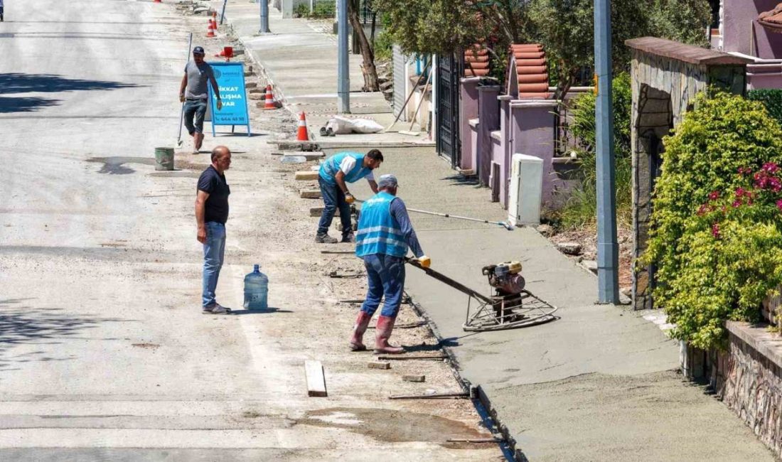 Başiskele’de belediye ekipleri tarafından, “Mahallemizde Köşe Bucak Güzel İşler” anlayışıyla