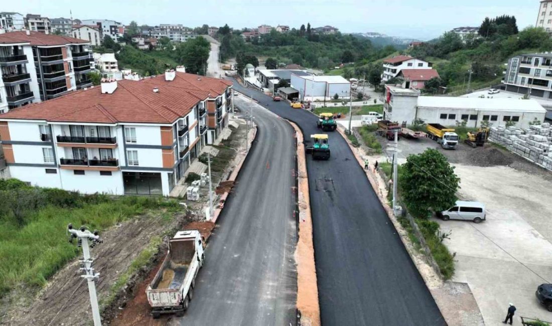 Başiskele’deki Hoca Ahmet Yesevi Caddesi duble yola dönüştürülüyor Başiskele’de trafik akışını rahatlatmak amacıyla Hoca Ahmet Yesevi Caddesi’nde başlatılan