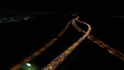 SAKARYA (İHA)-Kurban Bayramı tatilini şehir dışında geçirmek için erkenden yola