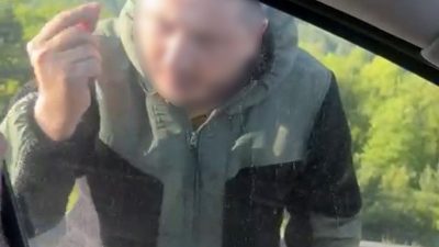 Bayram tatili dönüşü TEM Otoyolu Bolu Dağı Tüneli çıkışında Kastamonu’dan