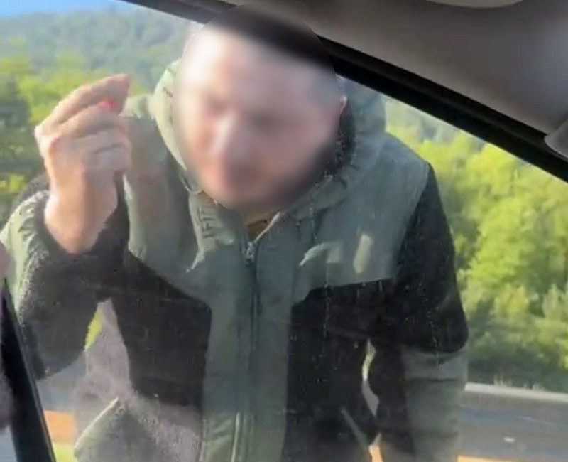 Bayram tatili dönüşü TEM Otoyolu Bolu Dağı Tüneli çıkışında Kastamonu’dan