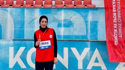 Bilecikli atletizm sporcusu Hatice Kelek Türkiye 3’üncüsü oldu. Konya’da düzenlenen